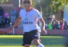 El Tribunal de Penas de la Liga Departamental de Fútbol San Martín le quitó la roja a Alexis Lucero y «Noquelo» hoy puede jugar ante Deportivo Mitre