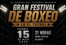 GRAN FESTIVAL DE BOX EN EL TREBOL