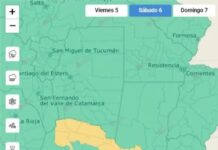AMPLIAMOS ALERTAS PARA EL FIN DE SEMANA