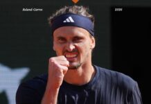 DESPUÉS DE TANTOS GOLPES, ZVEREV TOCÓ EL CIELO