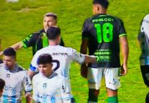 EL JOVEN JUGADOR DE FUTBOL DE EL TREBOL ESTEBAN PEPINO INGRESO’ PARA JUGAR EN EL EQUIPO DE LA CREMA FRENTE AL TORITO DE MATADEROS.